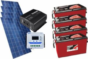 Kit Gerador de Energia Solar 600wp Gera Até 1740wh/dia É Bom