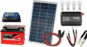 Kit Gerador De Energia Solar 60wp Gera Até 160wh/dia É Bom 