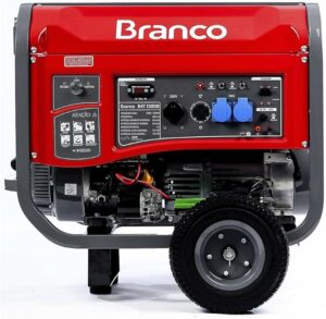 Gerador a Gasolina 4T 19,5HP 13.000W 13KWA Branco B4T-13000E Monofásico (220V) É Bom