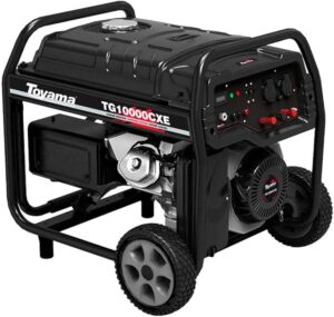 Gerador de Energia a Gasolina 4T 460cc 16HP 9KVA Monofásico Bivolt-TOYAMA-TG10000CXE É Bom